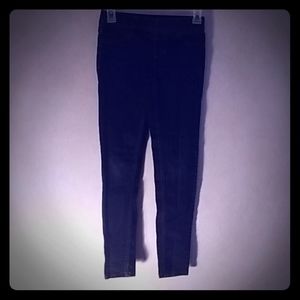 Dark blue almost black jean jeggings